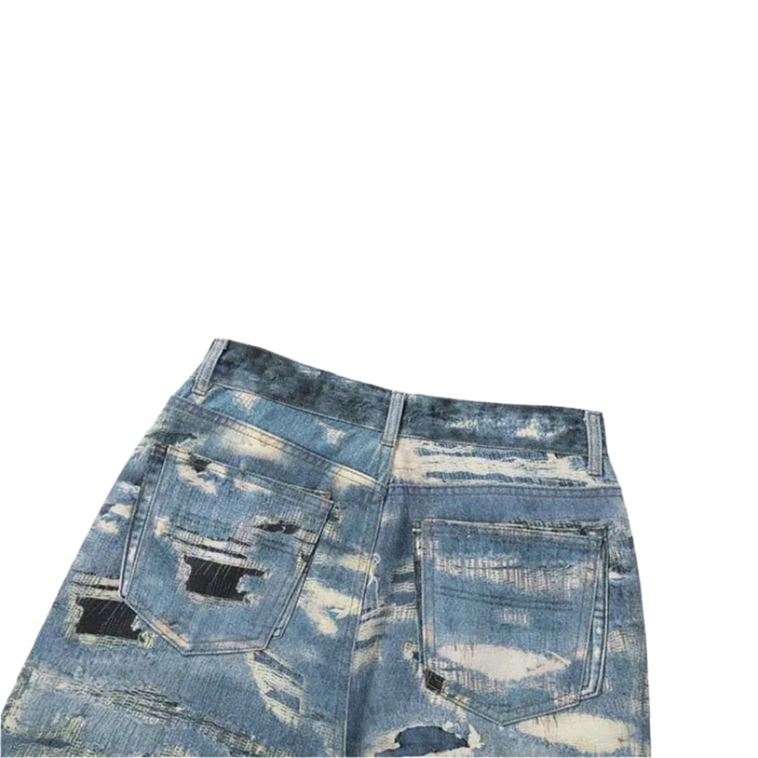 3D Printed Destroyed Denim Jeans – Attere