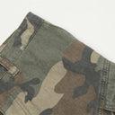 Camouflage Distressed Cargo Trousers