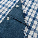 Plaid Denim Clash Shirt