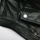 Solstice Leather Padded Coat