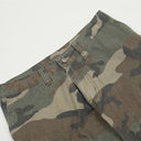 Camouflage Distressed Cargo Trousers