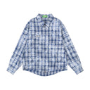 Noir Bleu Distress Shirt