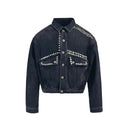 Rivet Button Denim Jacket