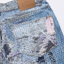 Bruised Patchwork Jeans