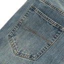 Split Washed Denim Jeans