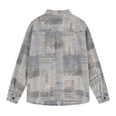 Morning News Distressed Shirt