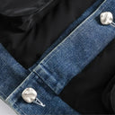 Two Piece Denim Padded Jacket