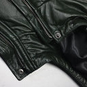 Solstice Leather Padded Coat