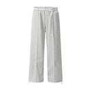 Pleated Flared Sweatpant