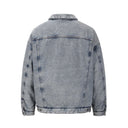 Puffer Denim Jacket