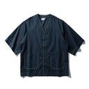 Chemise en jean délavée