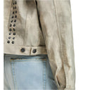 Rivet Button Denim Jacket