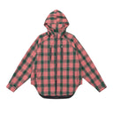 Hooded Checkered Overshirt