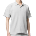 Pleated Polo Shirt