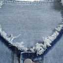 Raw Edged Denim Shirt