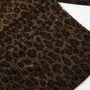 Corduroy Leopard Jacket