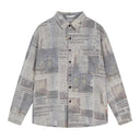 Morning News Distressed Shirt