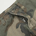 Camouflage Distressed Cargo Trousers