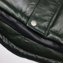 Solstice Leather Padded Coat