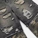 Dark Camouflage Cargo Jeans