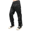 Black Brushed Wax Denim