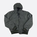 Washed Canvas Hooded Jacket