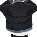 Two Piece Denim Padded Jacket