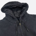 Washed Canvas Hooded Jacket