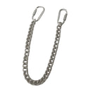 Steel Curb Wallet Chain