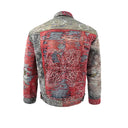 Paisley Embroidered Denim Jacket