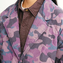 Camouflage Puffer Blazer