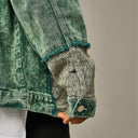 Arrival Green Patchwork Jacket