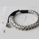 Bracelet en os de serpent