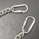 Steel Curb Wallet Chain