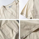 Chemise en jean délavée