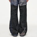 Stone Print Denim Jeans