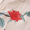 Pinned Rose Poplin