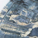 3D Printed Destroyed Denim Jeans