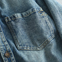 Stonewashed Denim Shirt