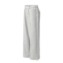 Pleated Flared Sweatpant