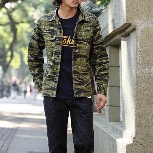 anytee購入　Tiger Stripe Camo Jacket USA製 Tiger Stripe Jacket – Attere