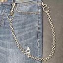 Stainless Steel Beaded Wallet Chain