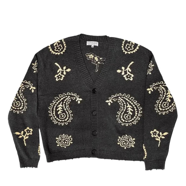 Paisley Pattern Cardigan – Attere