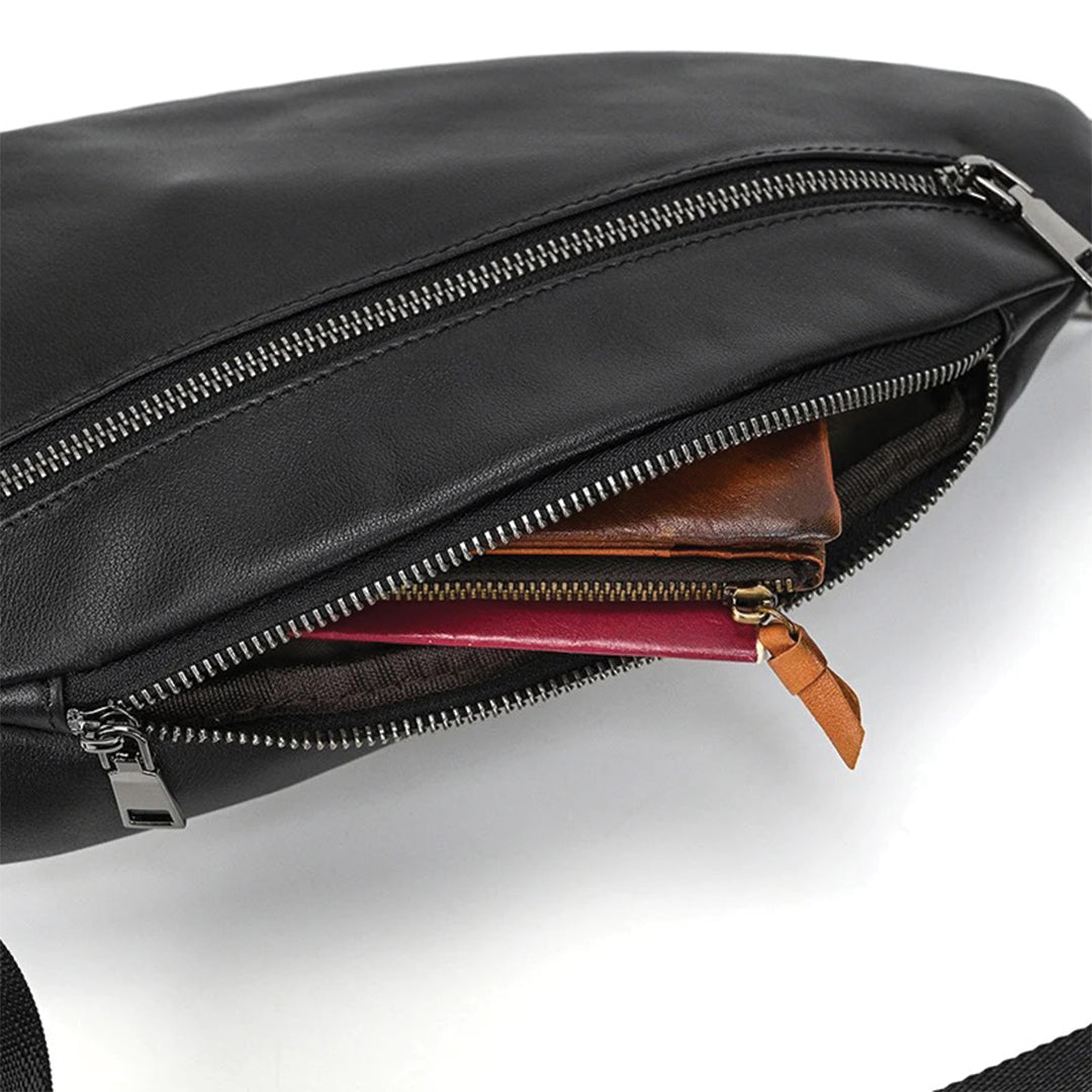 Leather Sling Chest Bag – Attere