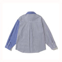 Blue Block Striped Shirt