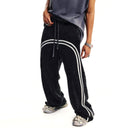 Washed Striped Sweatpants