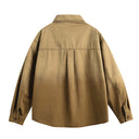 Chemise à carreaux dégradés effilochés