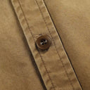 Chemise à carreaux dégradés effilochés