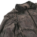 Chaqueta vaquera con parches cargo