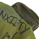 Veste cargo patchwork en jean